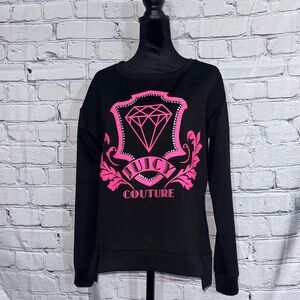Juicy Couture Woman’s long sleeve Hot pink and black. Size Medium